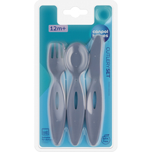 Набор столовых приборов CANPOL BABIES Blue (31/418_blu)
