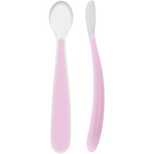 Набір ложок CHICCO 6м+ 2 шт Pink (06828.11)