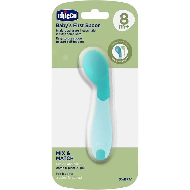 Ложка CHICCO First Spoon 8 м+ (16100.25) Вид ложки