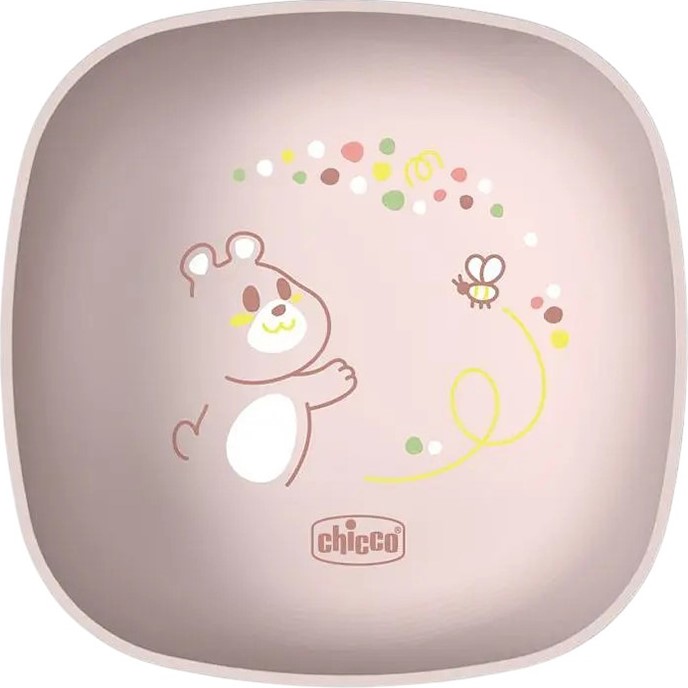 Миска с крышкой CHICCO 6м+ Pink (16001.15)