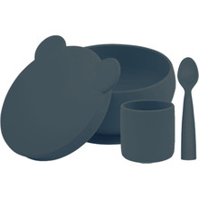 Набір для годування MinikOiOi BLW Set I Deep Blue 4 предмети (101070060)