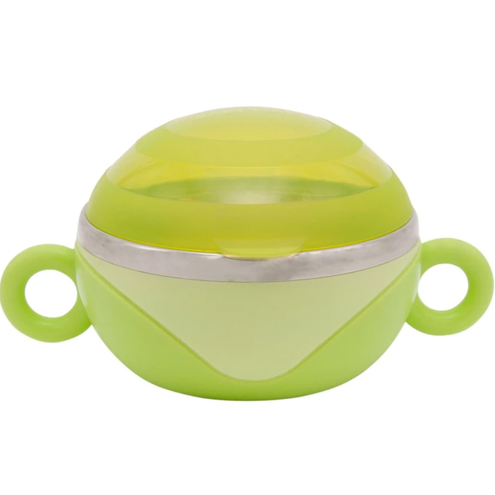 Тарілка BABY TEAM 10+ 240 мл Green