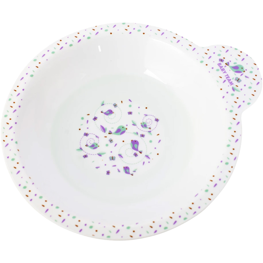 Зовнішній вигляд Набір для годування BABY TEAM 6093 6+ White