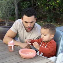 Набор детской посуды CHICCO Set Prima Pappa 6м+ Рожевий (16200.15)