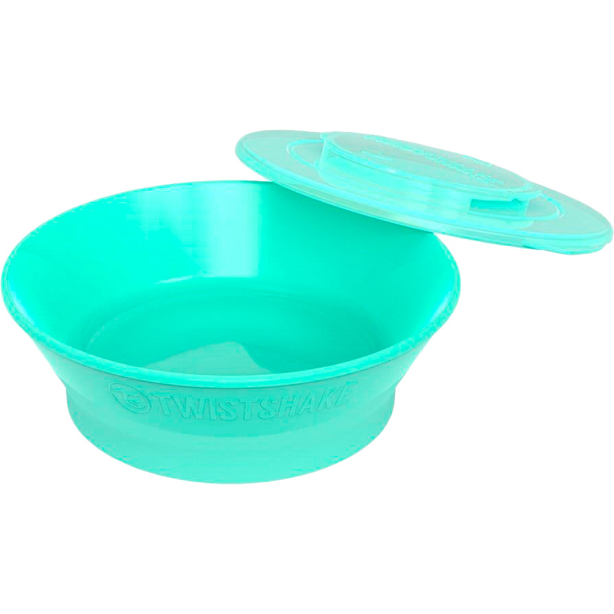 

Тарелка TWISTSHAKE Mint (78151), тарілочка глибока 6 + міс, м'ятна 78151