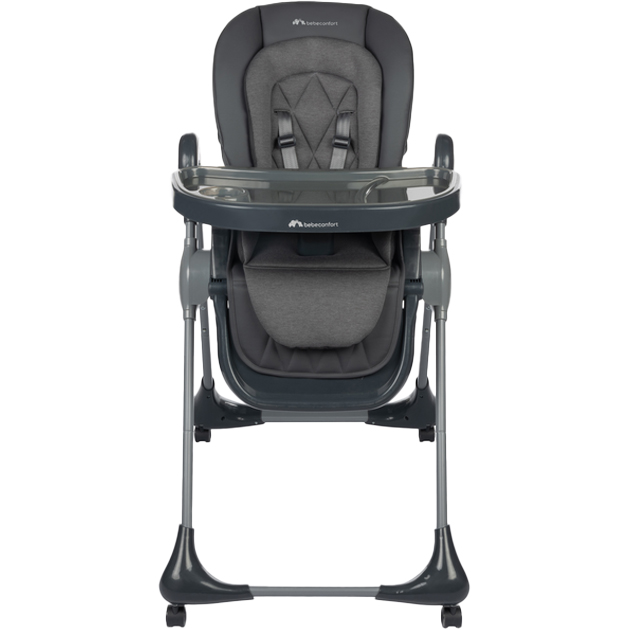 Стульчик для кормления BEBE CONFORT Olea Mineral Graphite (2792153210) Материал ткань