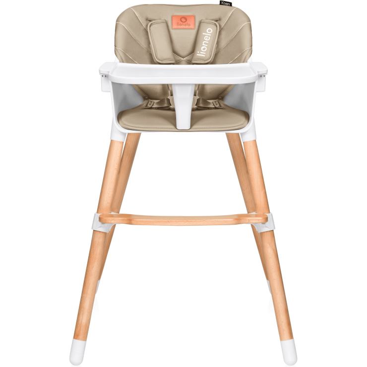 Стульчик для кормления LIONELO Koen Beige Sand 2 в 1 (LO-KOEN BEIGE SAND) Тип классический