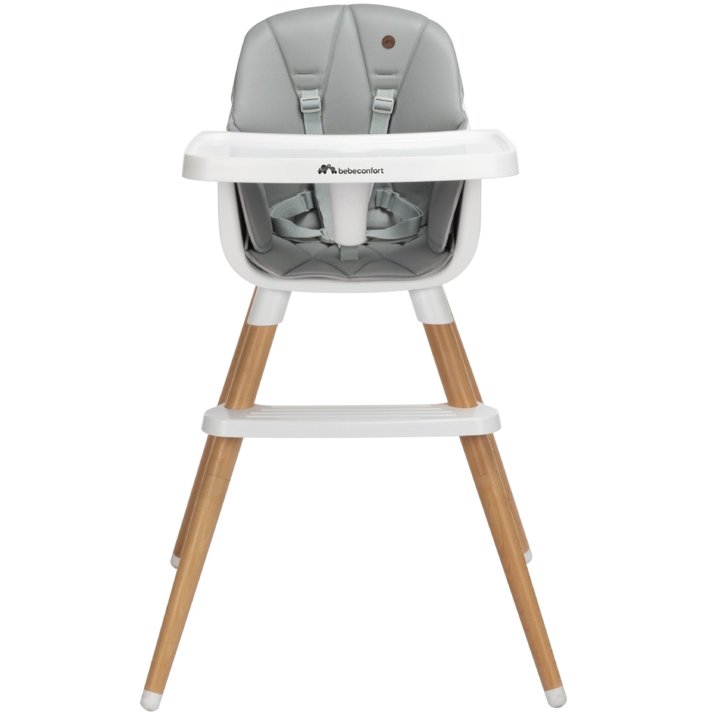 Стілець для годування BEBE CONFORT ABELIA Mineral Grey (2694085210) Матеріал пластик