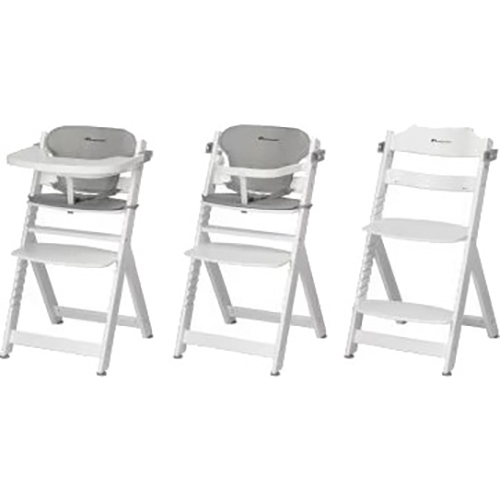 Стілець для годування BEBE CONFORT Timba White/Gray (2771431210) Особливості Накладка на столик-піднос