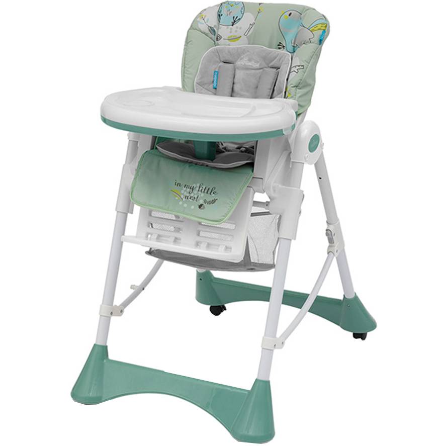 Стільчик для годування BABY DESIGN Pepe NEW 04 GREEN