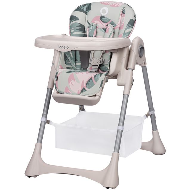 Стульчик для кормления LIONELO ZANNA PINK BUBBLEGUM