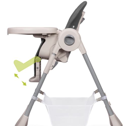Изображение Стульчик для кормления LIONELO ZANNA GREY STONE (LO-ZANNA GREY STONE)
