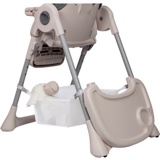 В Фокстрот Стульчик для кормления LIONELO ZANNA GREY STONE (LO-ZANNA GREY STONE)
