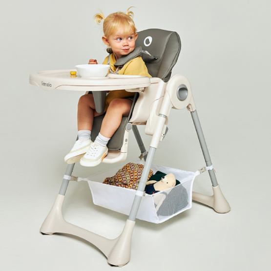 Обзор Стульчик для кормления LIONELO ZANNA GREY STONE (LO-ZANNA GREY STONE)