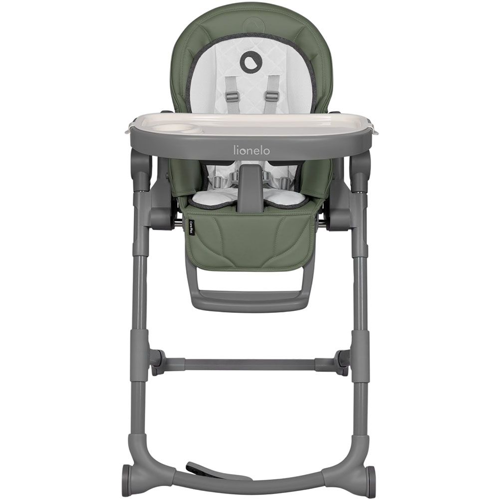 Внешний вид Стульчик для кормления LIONELO CORA PLUS GREEN OLIVE