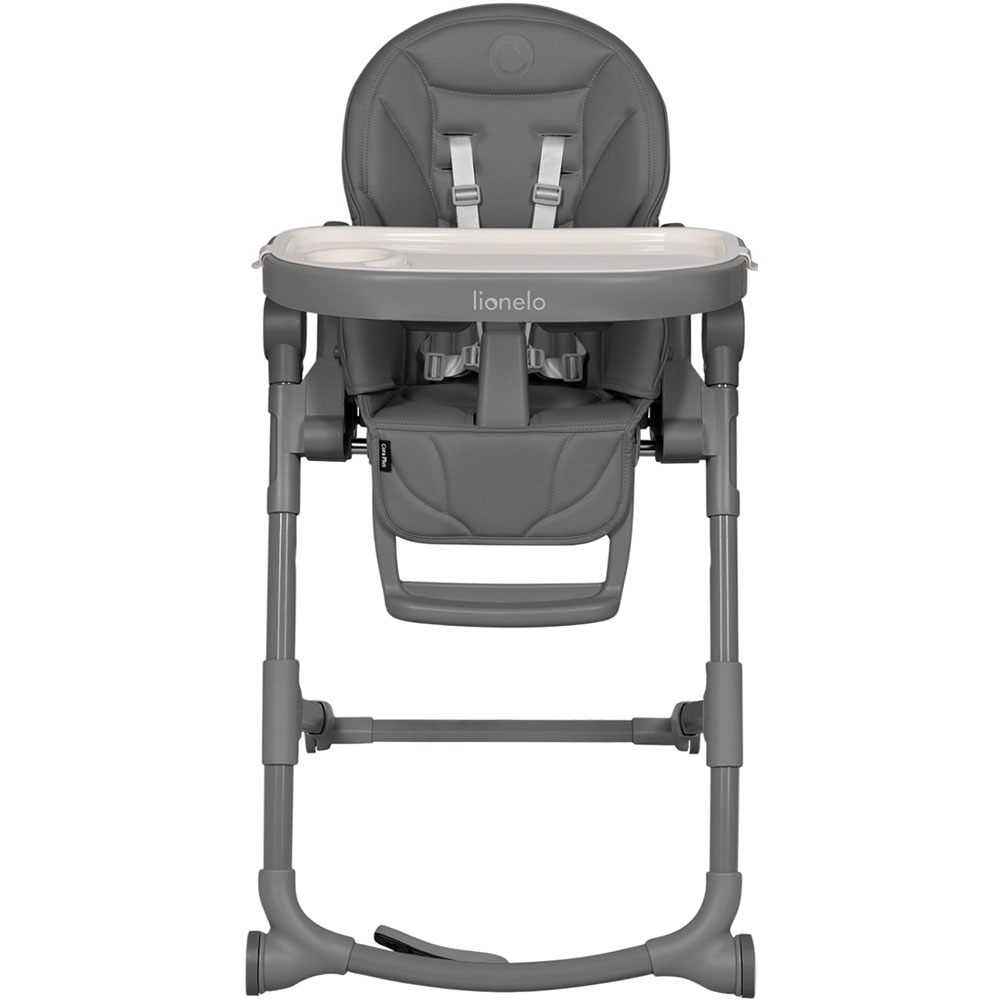 Стульчик для кормления LIONELO CORA PLUS GREY STONE Материал пластик