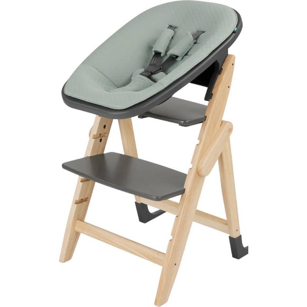 Стільчик для годування MOJI MOJI YIPPY All-in-One Sets Stone Mint (12004862213) Матеріал тканина
