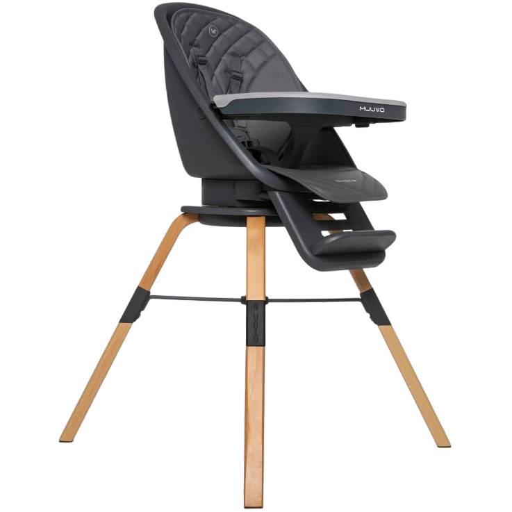 Стільчик для годування MUUVO Choc2 Graphite New (M-CHOC-2-GRAPHITE-NEW)