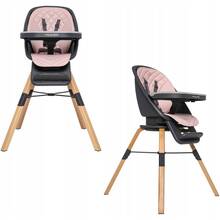 Стільчик для годування MUUVO Choc2 Powder Pink New (M-CHOC-2-POWDER-PINK-NEW)