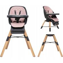 Стільчик для годування MUUVO Choc2 Powder Pink New (M-CHOC-2-POWDER-PINK-NEW)