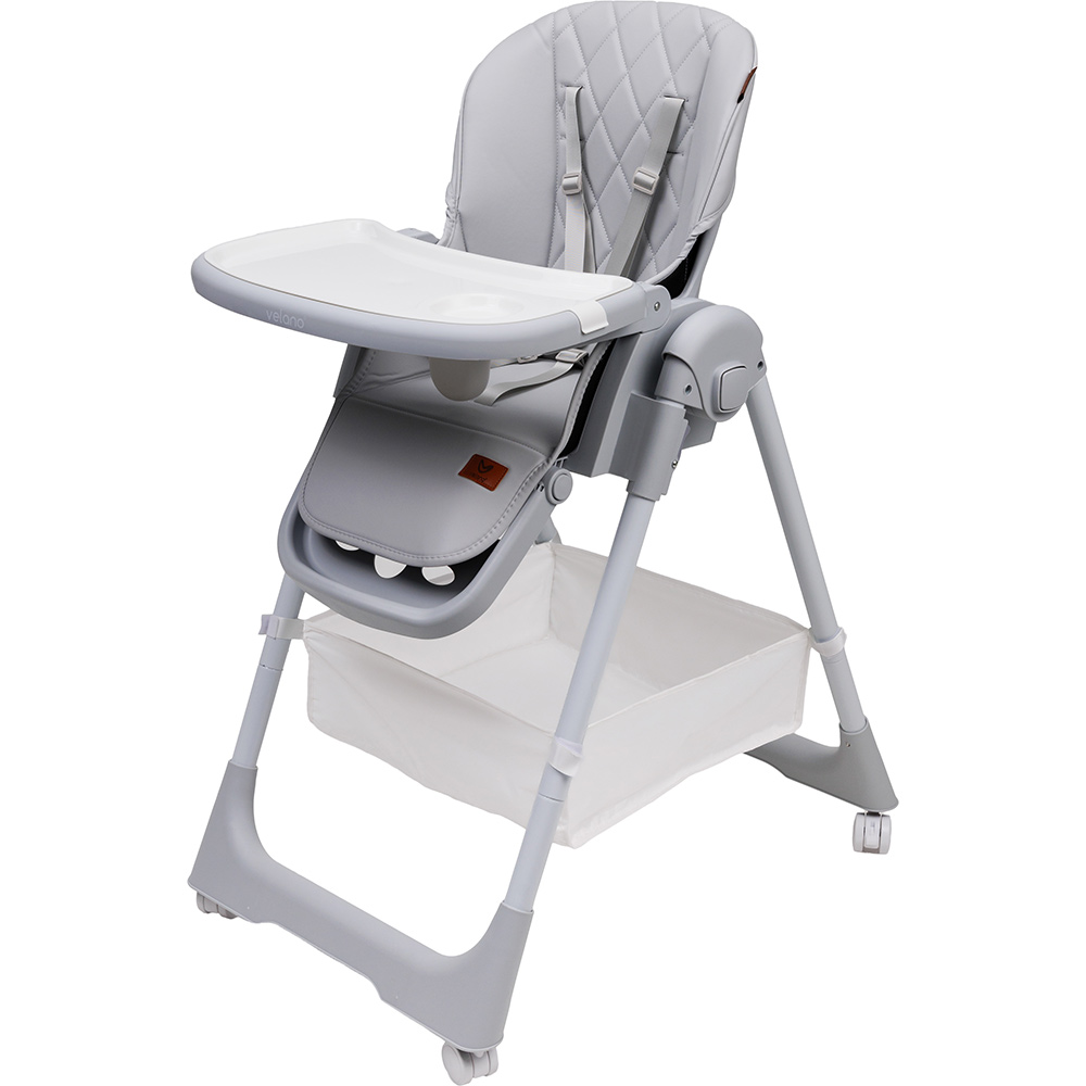 Стільчик для годування VELANO Nexi Light grey (45675) Тип класичний