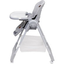 Стільчик для годування VELANO Nexi Light grey (45675)