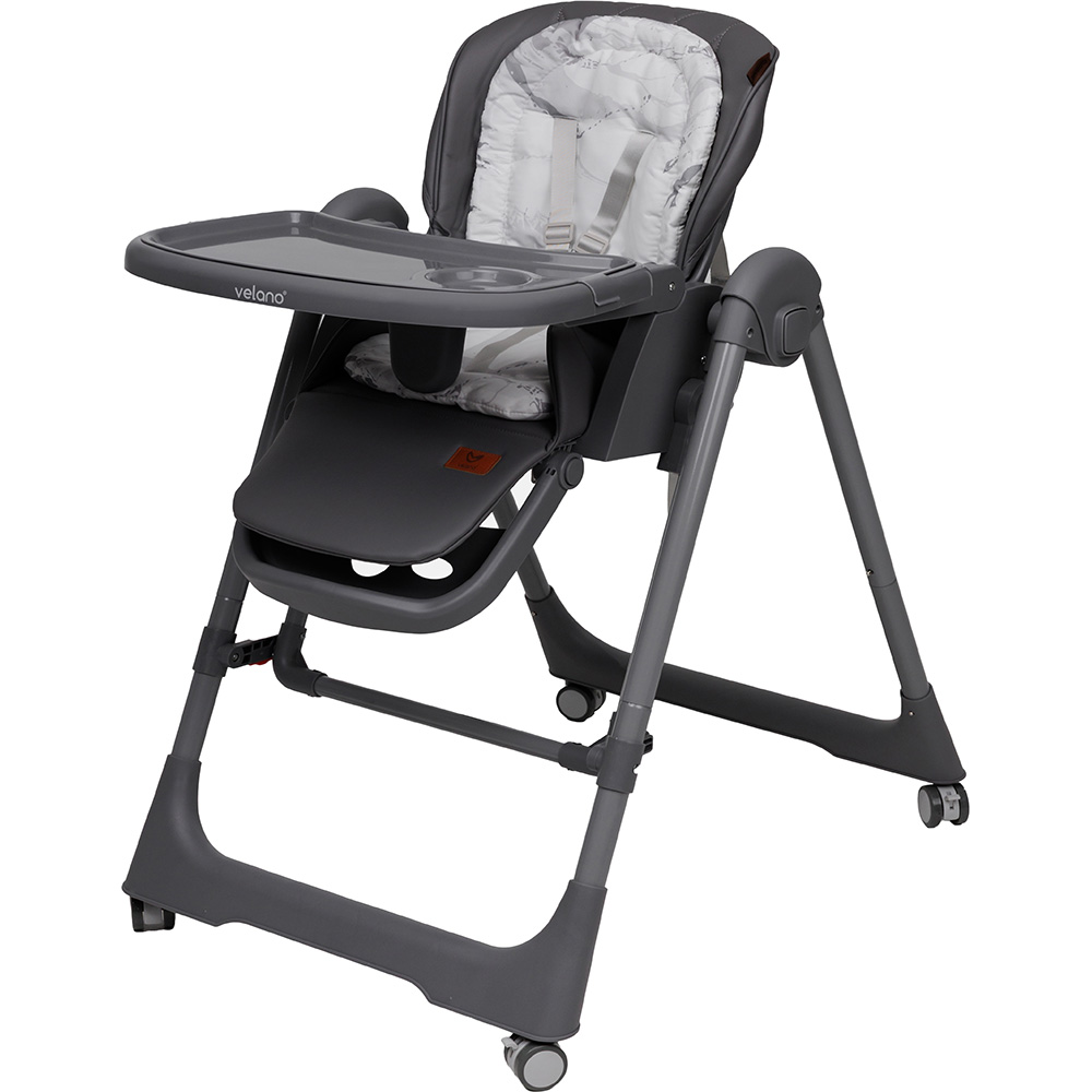 Стільчик для годування VELANO Nomi Black (45680) Вік дитини 6-месяцев - 3 года