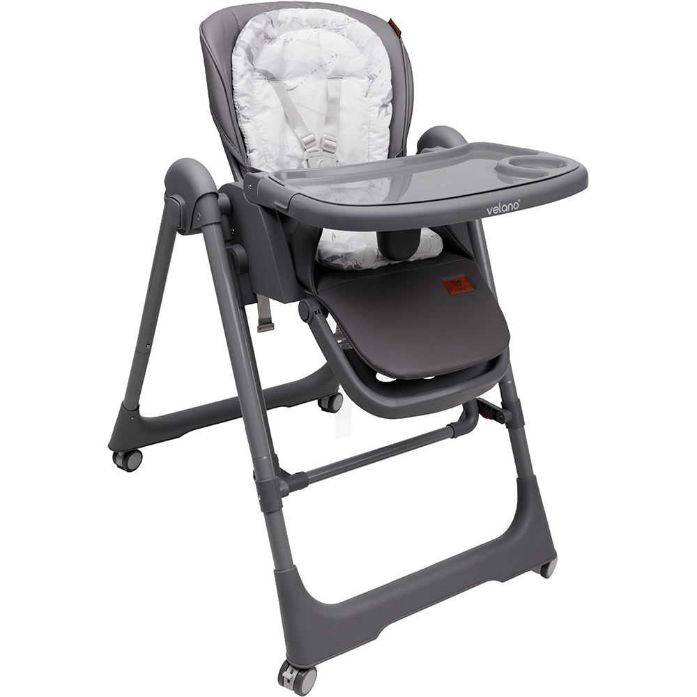 Стільчик для годування VELANO Nomi Black (45680) Матеріал метал