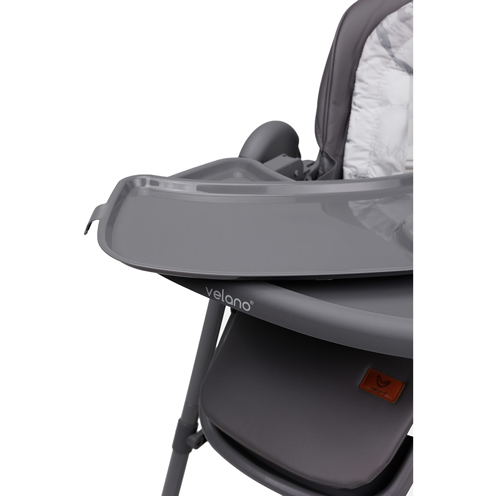 Фото 17 Стільчик для годування VELANO Nomi Black (45680)