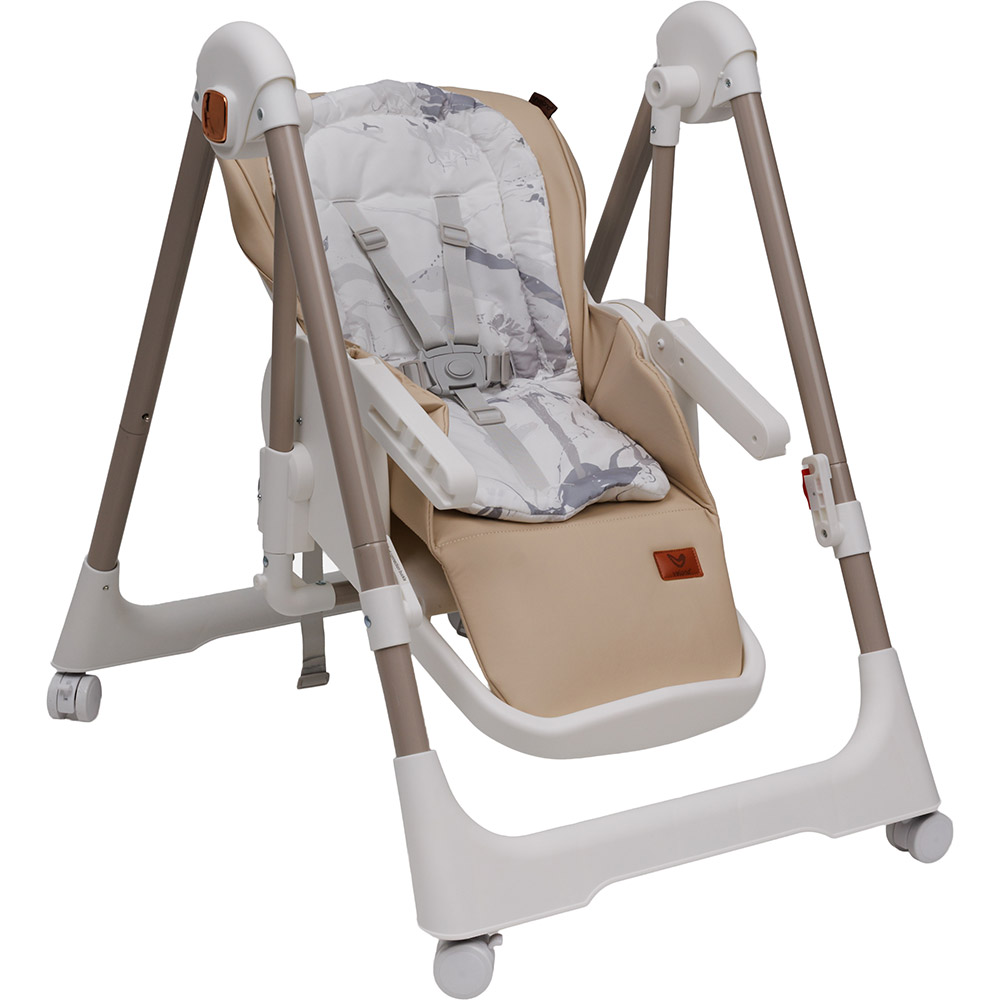 Фото Стільчик для годування VELANO Nomi Beige (45681)