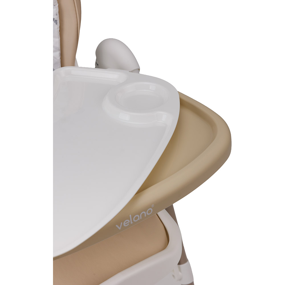 Фото 14 Стільчик для годування VELANO Nomi Beige (45681)