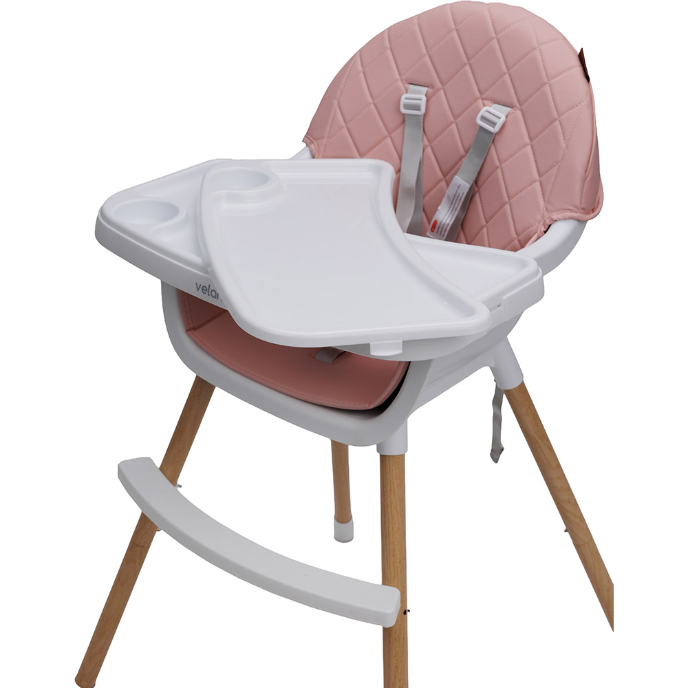 Заказать Стульчик для кормления VELANO 2 в 1 Evo Pink (45684)