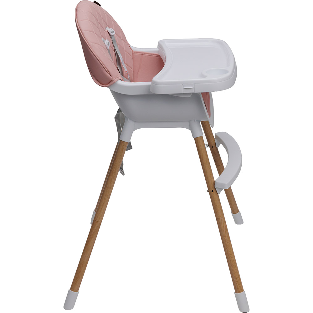 Стульчик для кормления VELANO 2 в 1 Evo Pink (45684) Возраст ребенка 6-месяцев - 6 лет (при соблюдении ограничения по весу)