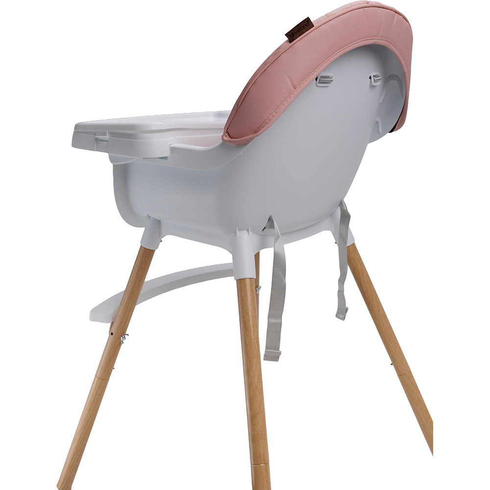 Изображение Стульчик для кормления VELANO 2 в 1 Evo Pink (45684)