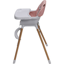 Стульчик для кормления VELANO 2 в 1 Evo Pink (45684)