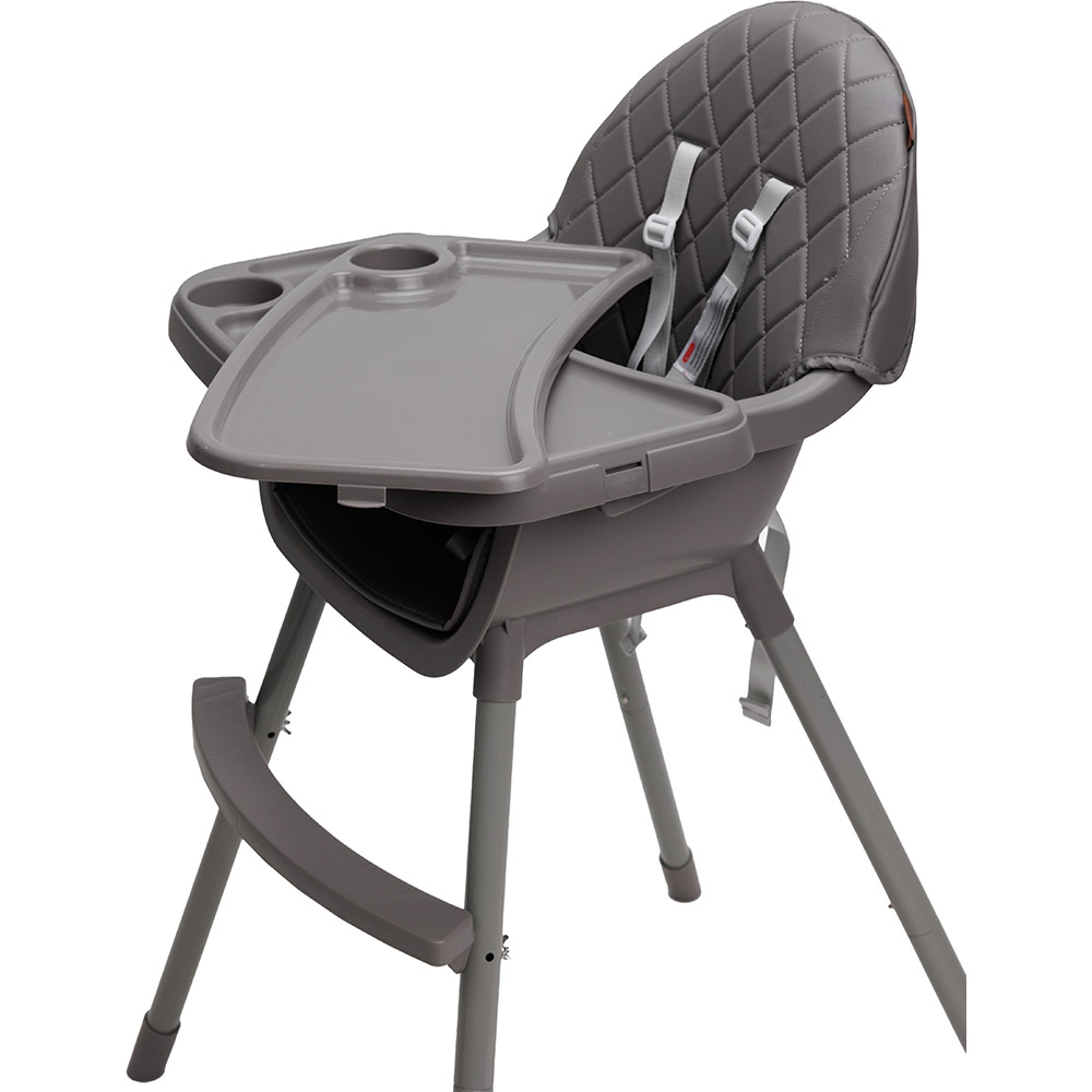 Огляд Стільчик для годування VELANO 2 в 1 Evo Grey (45685)