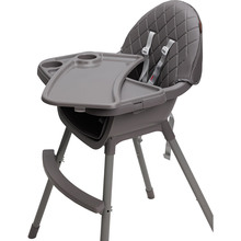 Стільчик для годування VELANO 2 в 1 Evo Grey (45685)