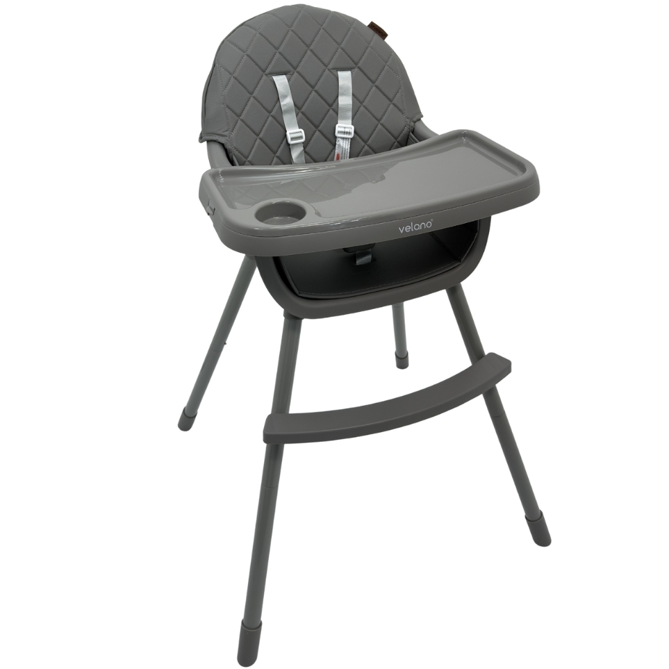 Стільчик для годування VELANO 2 в 1 Evo Grey (45685)