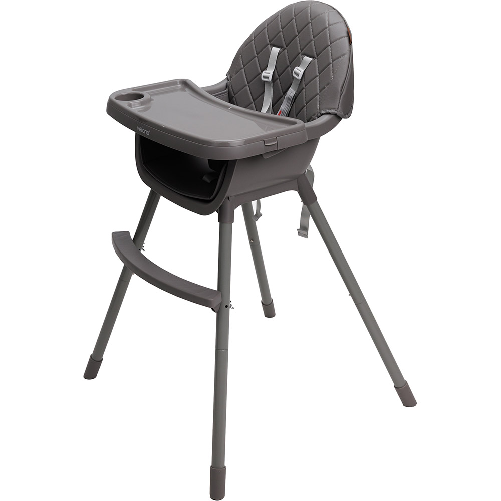 Стільчик для годування VELANO 2 в 1 Evo Grey (45685) Тип трансформер