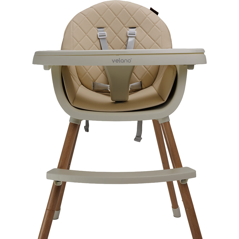 Стульчик для кормления VELANO 2 в 1 Evo Beige (45686) Тип трансформер