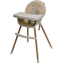 Стульчик для кормления VELANO 2 в 1 Evo Beige (45686)