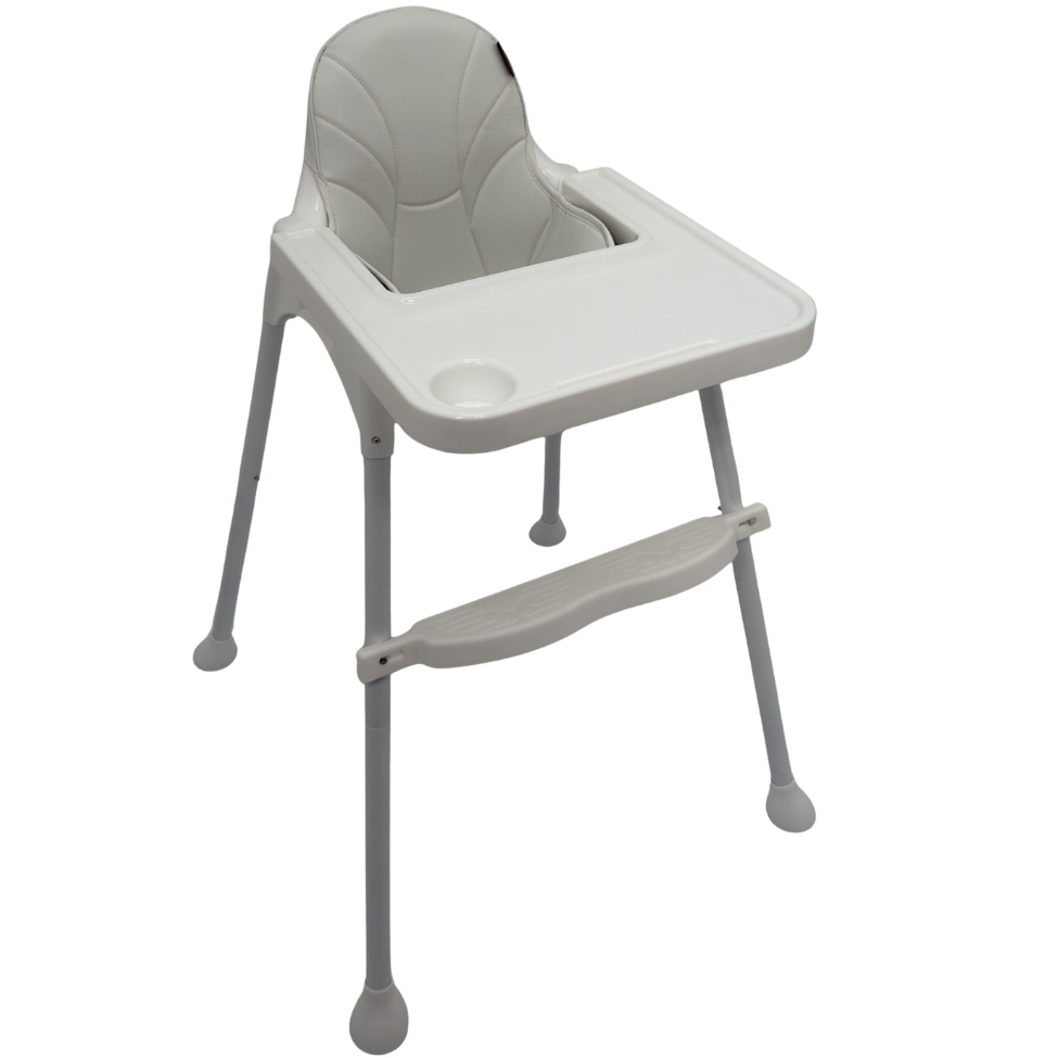 Стульчик для кормления VELANO 2 в 1 Basic White (45687)