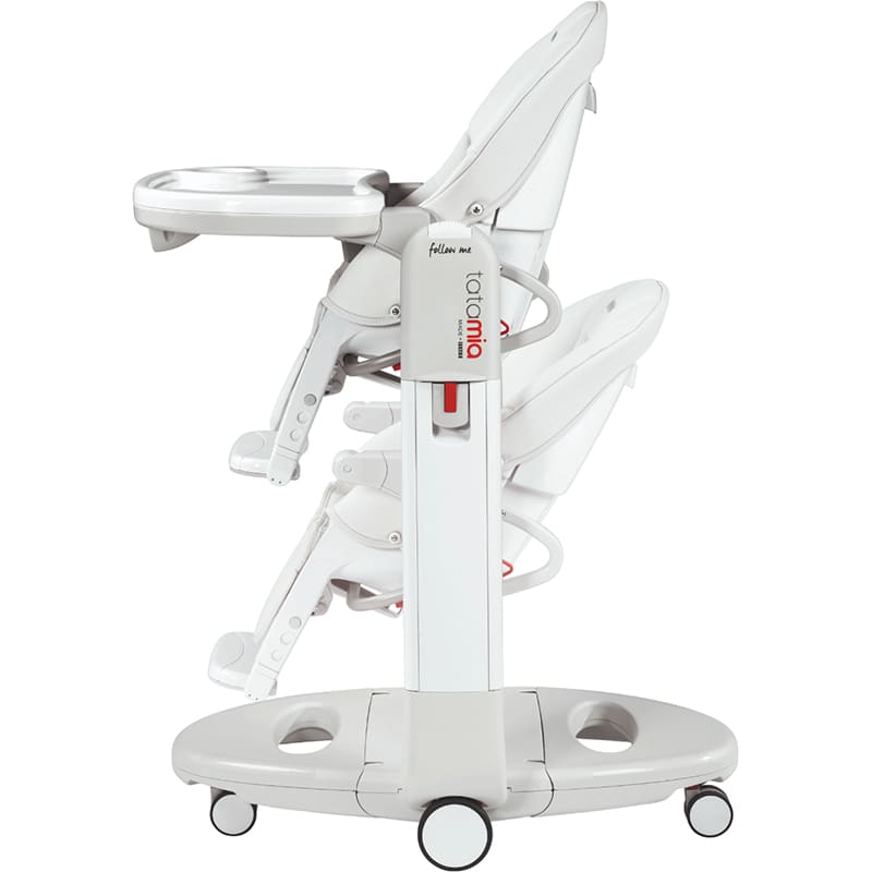 Фото Стульчик для кормления PEG-PEREGO Tatamia Follow Me Ice White (IH02000001BL00)