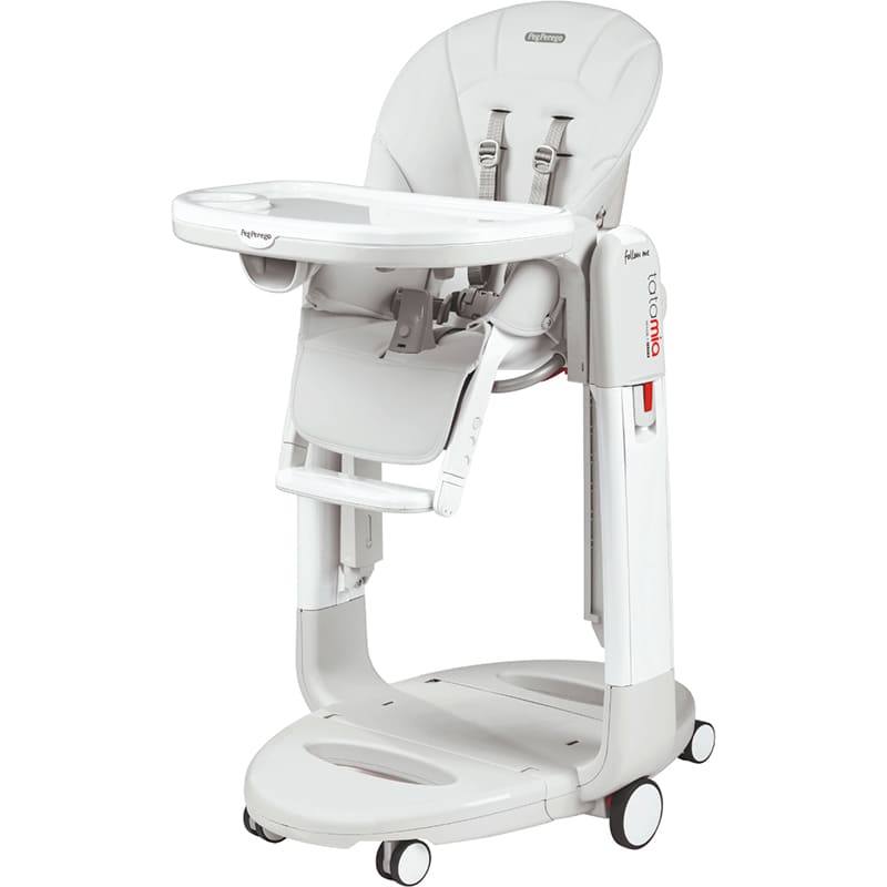 Стульчик для кормления PEG-PEREGO Tatamia Follow Me Ice White (IH02000001BL00)