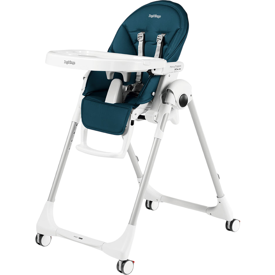 Стульчик для кормления PEG-PEREGO Prima Pappa Follow Me Petrolio (IH01000000BL71)