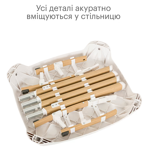 Заказать Стульчик для кормления TUTTI BAMBINI Nova 7 в 1 White (611010/3511)