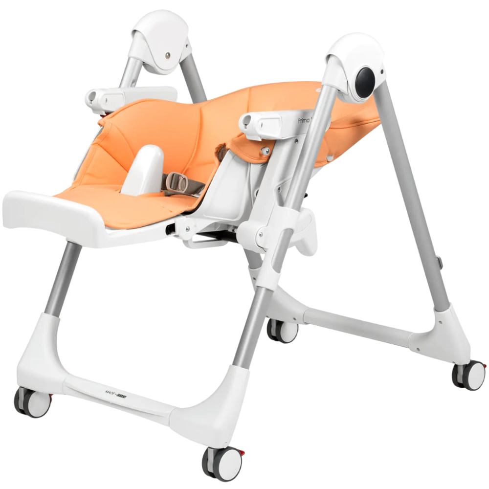 Зовнішній вигляд Стільчик для годування Peg-Perego Prima Pappa Follow Me Peach (IH01000000BL68)