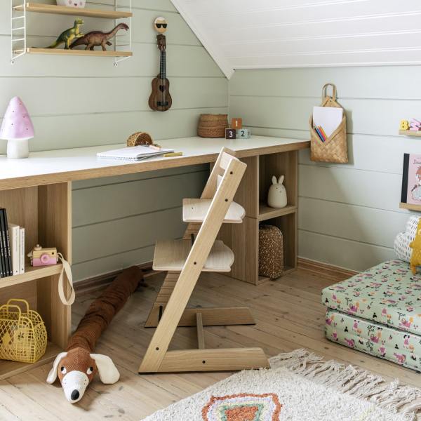 Стул STOKKE Tripp Trapp Serene Pink (100134) Высота кресла 78