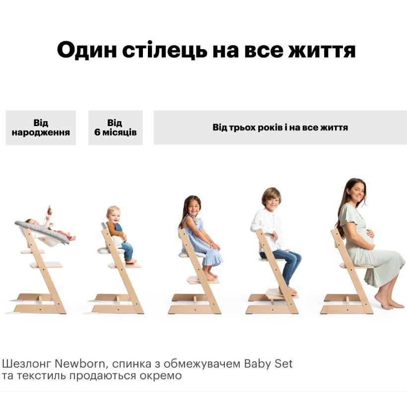 Заказать Стул STOKKE Tripp Trapp Whitewash (100105)
