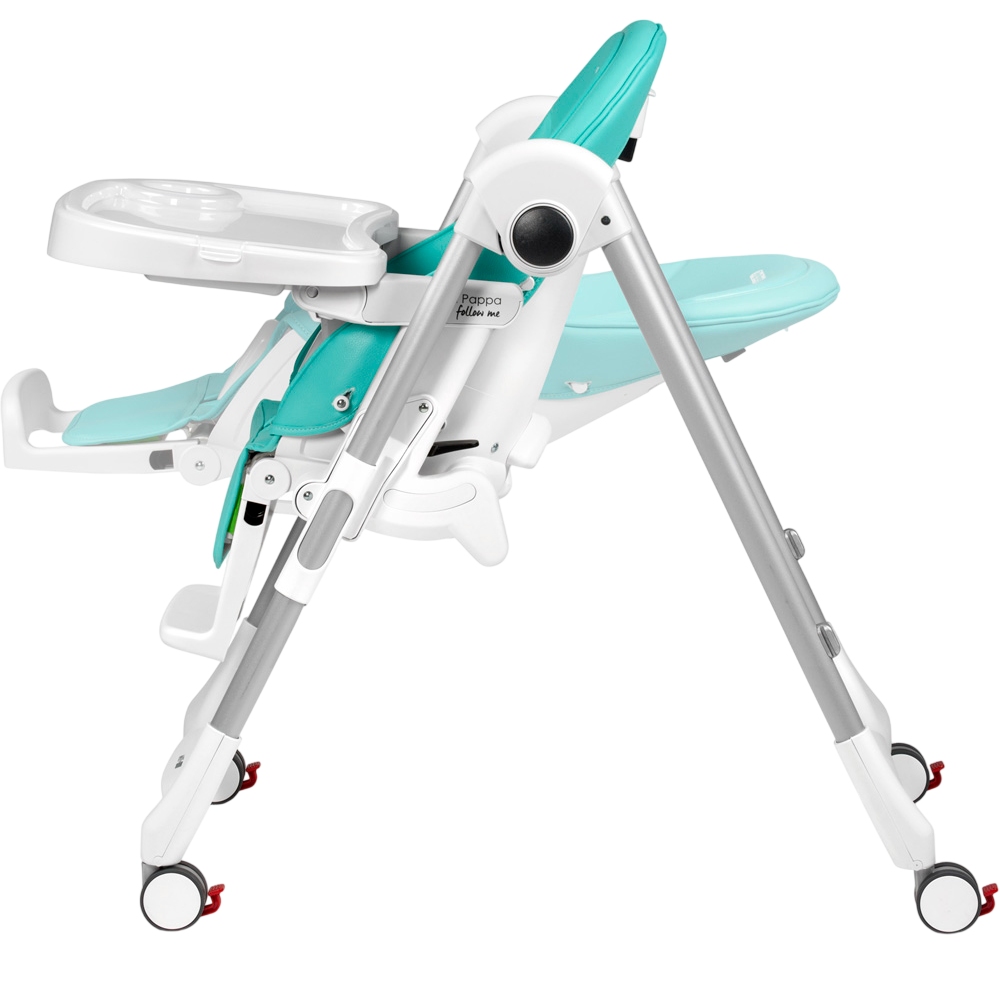 Фото Стілець для годування PEG-PEREGO Prima Pappa Follow Me Tahiti бірюзовий (IH01000000BL91)